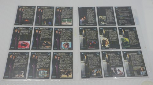 COMPLETE SET OF 72 TOPPS SEASON ONE X-FILES TRADING CARDS, TV SHOW SCI-FI HORROR - Picture 2 of 5