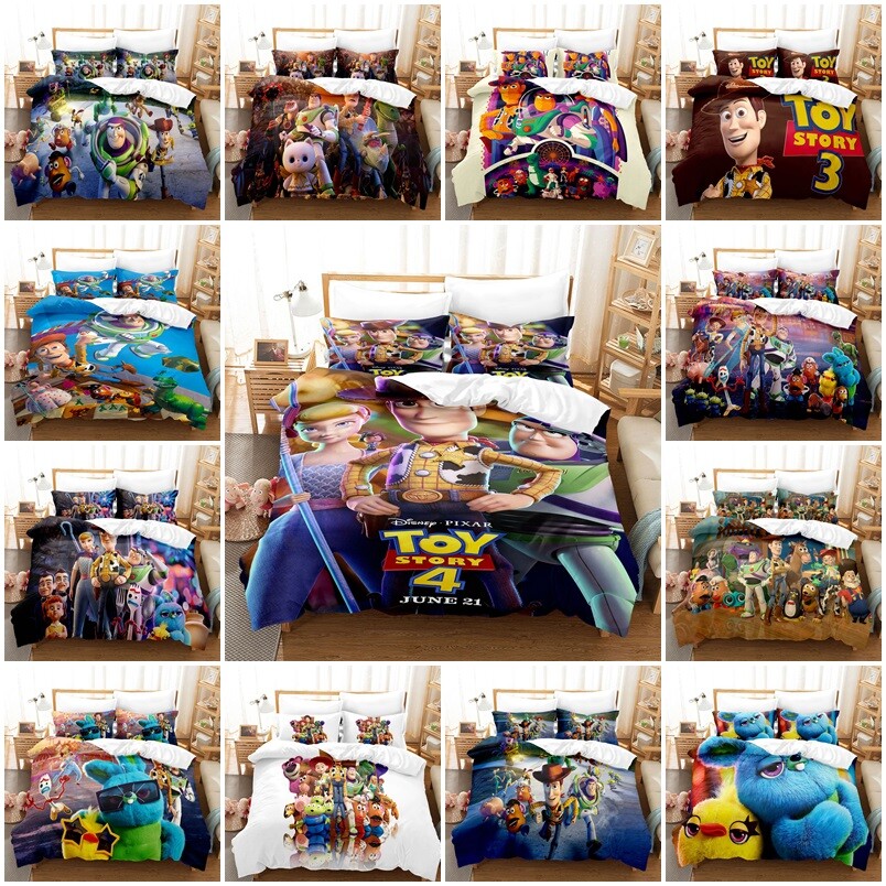 Buzz Lightyear Toy Story Double Duvet Cover HOUKIG Buzz Lightyear