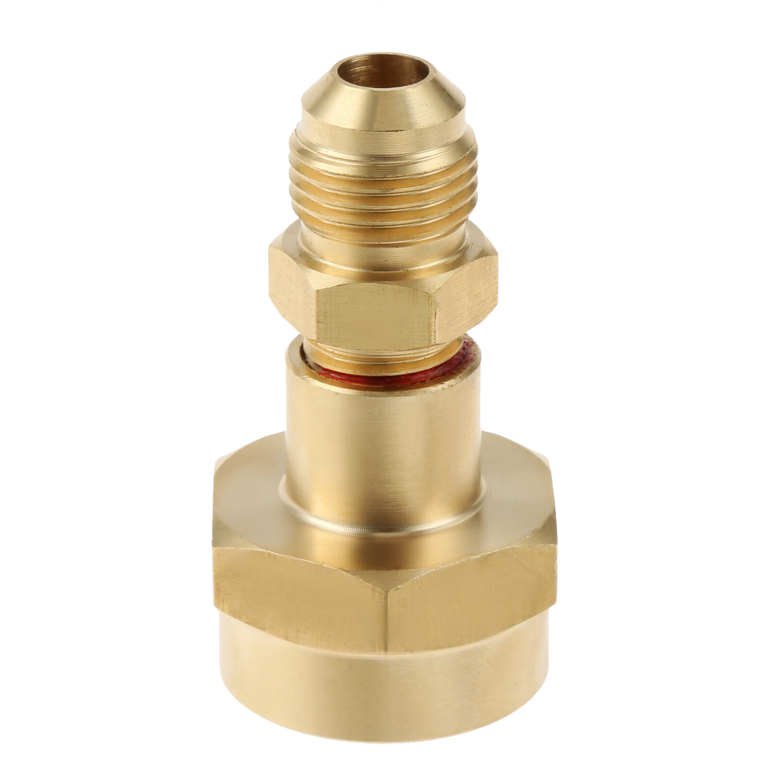 Brass Adapter with 3/8" Male Flare Thread Hook Up High Pressure Extension Hose