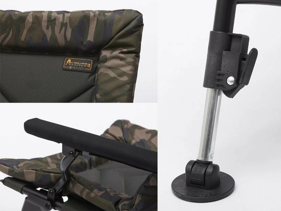 Stuhl Karpfenangeln Prologic Avenger Komfort Chair Mit Schwimmflügel A0531 - Bild 2 von 4