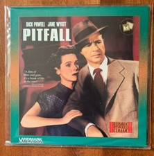 PITFALL Laserdisc Dick Powell, Jane Wyatt