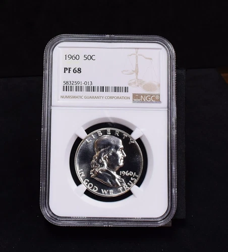 1960 Franklin Half Dollar - NGC PF68 (#56280-L)