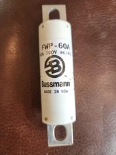 FUSE Bussman FWP-60A 700V AC/DC 60A. USA. NOS.