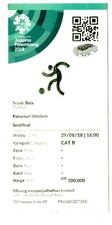 Ticket Asian Games 2018 29.08. Vietnam - South Korea + Japan-United Arab Emirate