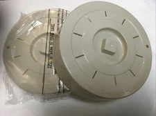 Lot of 2 Plastic Microwave Food Splatter Guard  Universal Fit 9" x 2.5"