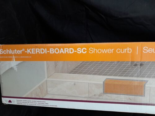 Schluter KERDI-BOARD-SC Shower Curb 38