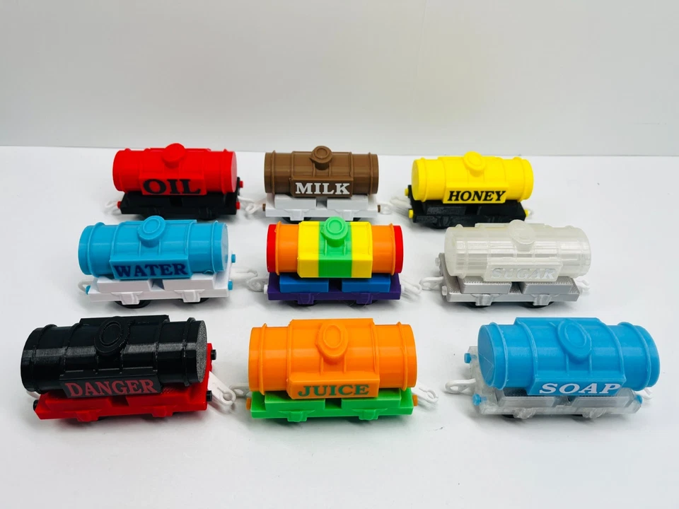 Tren cisterna de carga personalizado Thomas & Friends Trackmaster - Tú eliges - LEER Foto 2 de 4