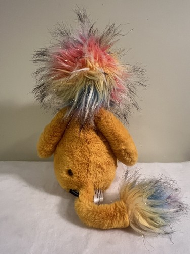 FAO Schwarz Dreamies Rainbow Lion Ultra-Plush 16" OrangeStuffed Animal WITH TAGS - Picture 8 of 21
