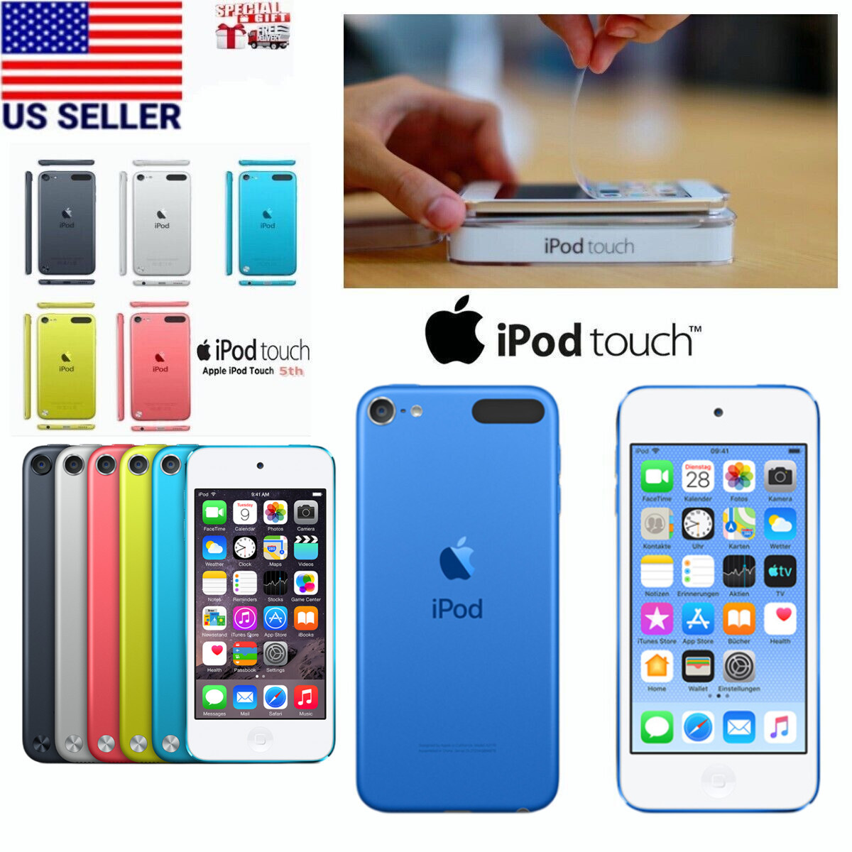 中古iPod touch第5世代16GBピンクA液晶黄ばみあり17938 Amazon.com: Apple iPod Touch 16GB, Pink (5th Generation