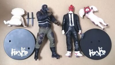 Dorohedoro Premium Figure Caiman Heart Gyoza Man Kikurage Set of 4