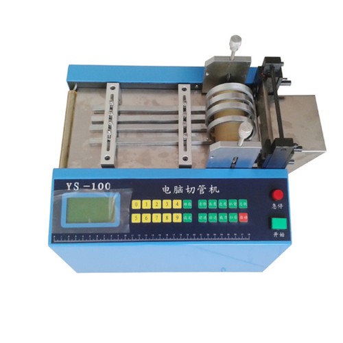 YS-100 efficiency Automatic Heat Shrink Tube Cutting Machine Cable Pipe Cutter - Bild 5 von 6