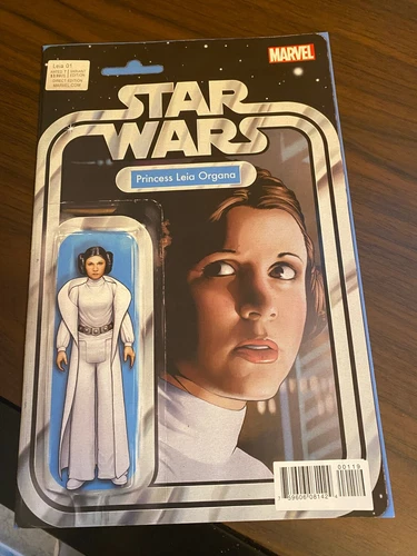 Star Wars Princess Leia #1 Action Figure Variant Marvel Comics 2015 