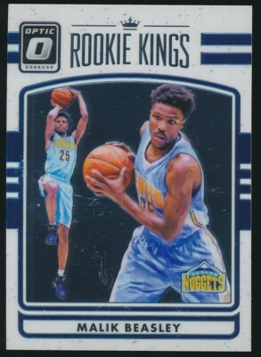 MALIK BEASLEY #16 2016-17 Donruss Optic ROOKIE KINGS RC NUGGETS/TIMBERWOLVES