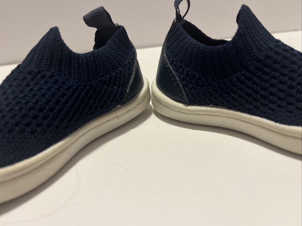 Cat And jack toddler Navy Blue Mesh Slip On Shoes Size 5 eBay