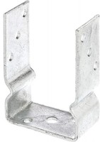 U-PfostenträGer Basic Lichte Breite 101 Mm Zum Aufschrauben Feuerverzinkt