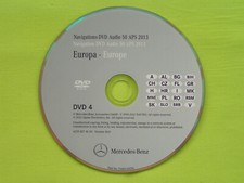DVD NAVIGATION MERCEDES-BENZ AUDIO 50 APS OSTEUROPA 2013 A B E GL M R SLK TÜRKIS