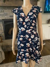 J. Crew Mercantile Women's Faux Wrap Mini Dress Size 2  ***