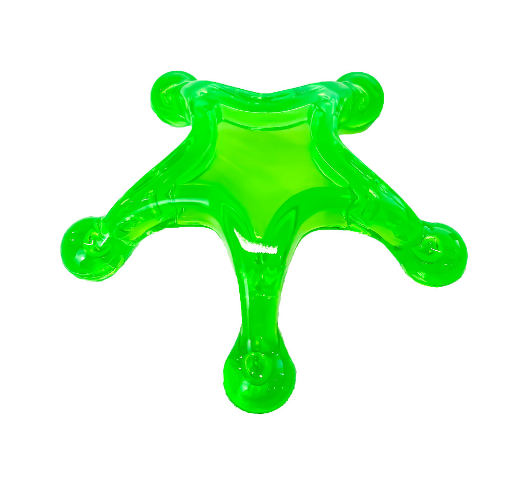 5-Punkt-Massagestern Massagegerät aus Kunstoff Mini-Massagegerät Handmassage