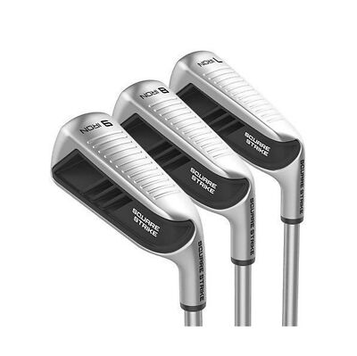 Square Strike Irons - 7, 8, 9 Irons - Golf Iron Set for Men & Women  Left