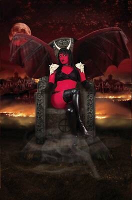 PURGATORI #3 CVR M 1:7 FOC COSPLAY VIRGIN STOCK PHOTO DYNAMITE 121521