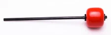 Danmar Red Bass Drum Beater - Longer Shaft