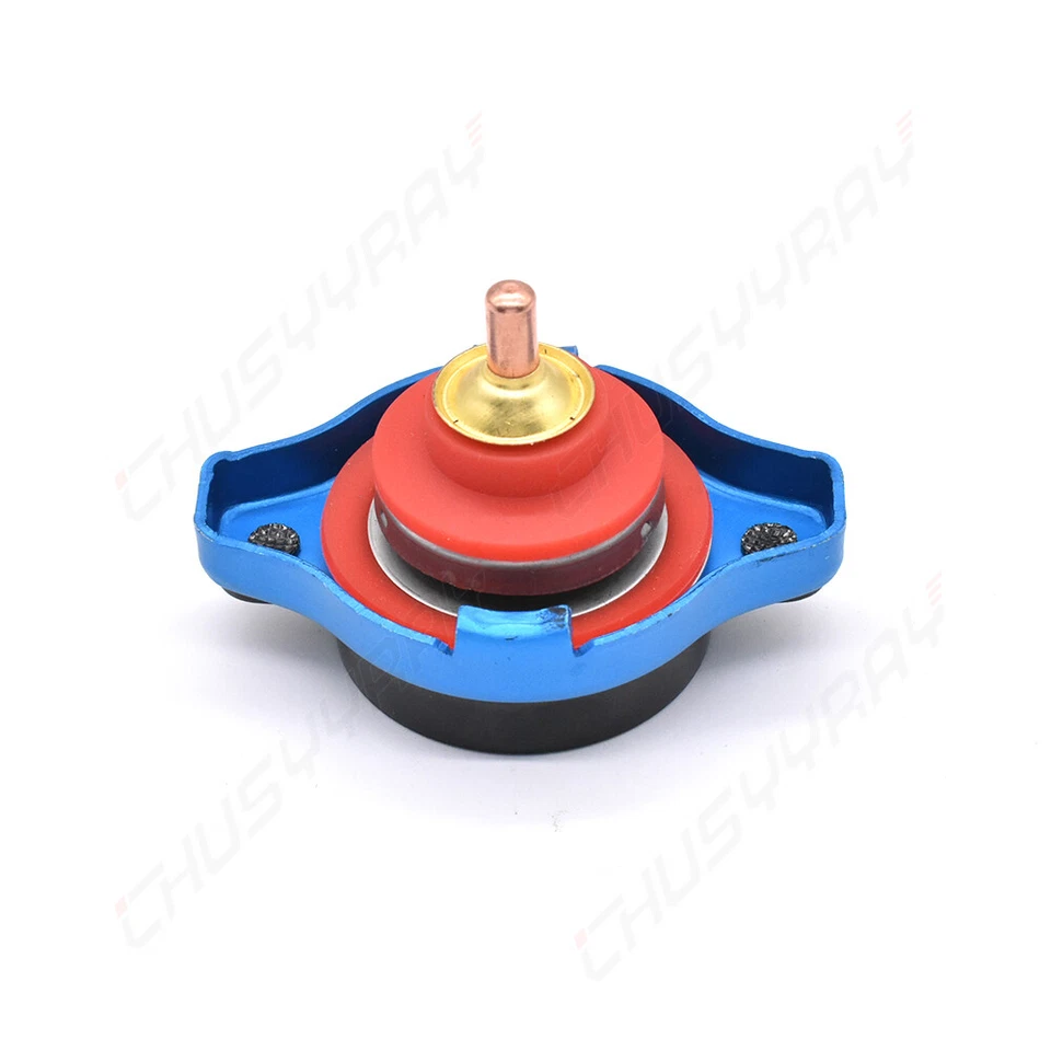 Cubierta de tapa de radiador termostática térmica de 1,3 bar medidor de temperatura del agua apretado Foto 4 de 4