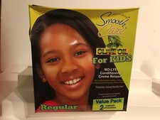 Smooth Care Olive Oil FOR KIDS NO-LYE conditioning CREAM RELAXER 2 APPLICATIONS
