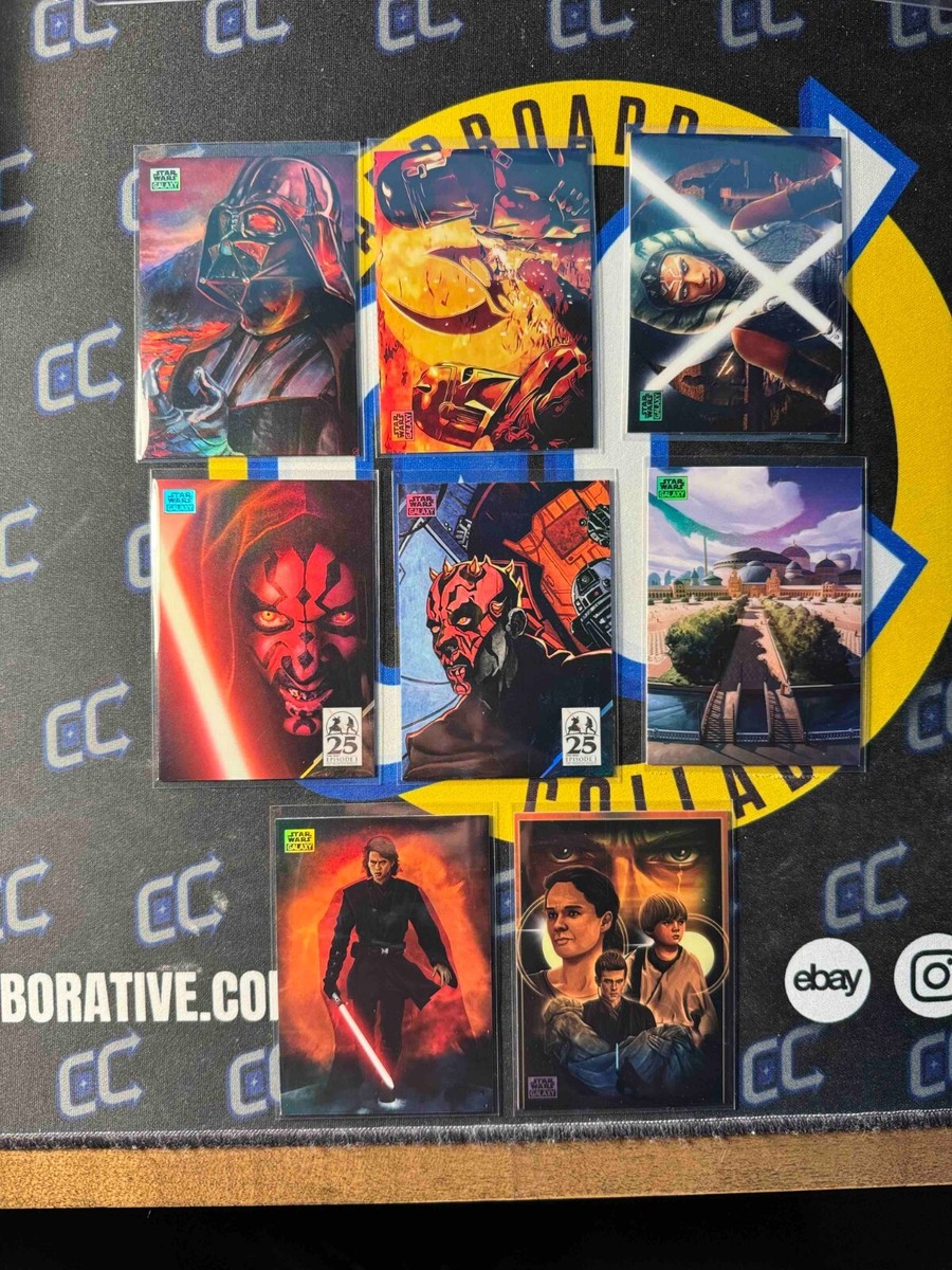 2024 Chrome Galaxy Star Wars 4枚セット　シリ Amazon.co.jp: 2024 Topps Star Wars Chrome Galaxy スター