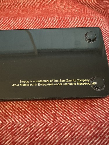 DROP + THE LORD OF THE RINGS™ SAURON™ WRIST REST - Picture 5 of 7