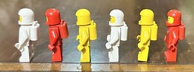Vtg Lego Classic Space Mini Figures Set #6701 1983 - COMPLETE SET -