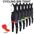 Deko Men Cycling Bib Tights Padded Thermal Long Legging MTB Winter Bike Trouser