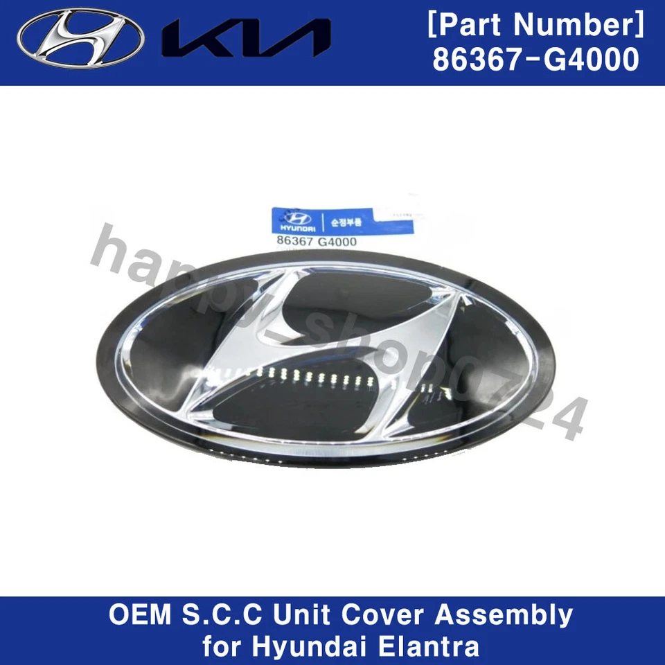 86367G4000 GENUINE S.C.C SCC Unit Cover Assembly for Hyundai Elantra GT N Sport - Image 2 of 3
