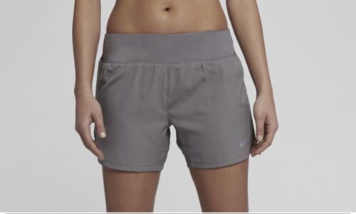 NIKE LADIES RUNNING TRAINING SHORTS NK ECLIPSE 3 IN SIZE XL £45 DRY FIT - Picture 1 of 6
