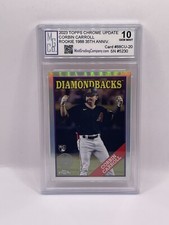 Corbin Carroll 2023 Topps Chrome Update 35th Anniv 1988 Rookie MGCo. Gem Mint 10