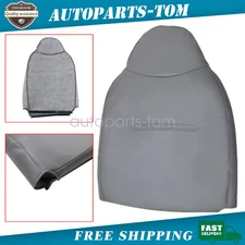 For 2001-2007 Ford F250 F350 Quad Cab Work Truck Driver Top Leather Seat Cover