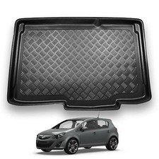 NOMAD Boot Liner for Vauxhall Corsa D 2006-14 Tailored Boot Floor Lower Positon