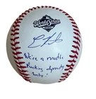 Enrique Kike Hernandez Dodgers Signed Inscribed 2025 World Series Baseball MLB