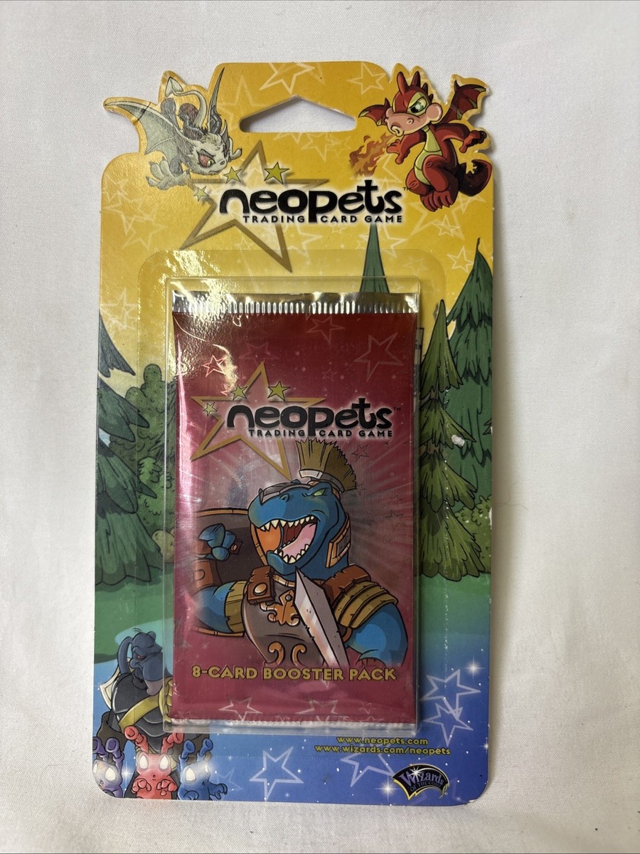 ポケカセット Neopets Trading Card Game Base Set Sealed 8-Card Booster Pack WotC
