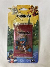 Neopets Trading Card Game Base Set Sealed 8-Card Booster Pack WotC