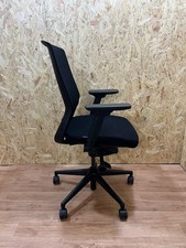 Bestuhl J1 Operator Office Chair,Fully Adjustable, Black Mesh/Fabric-UK DELIVERY