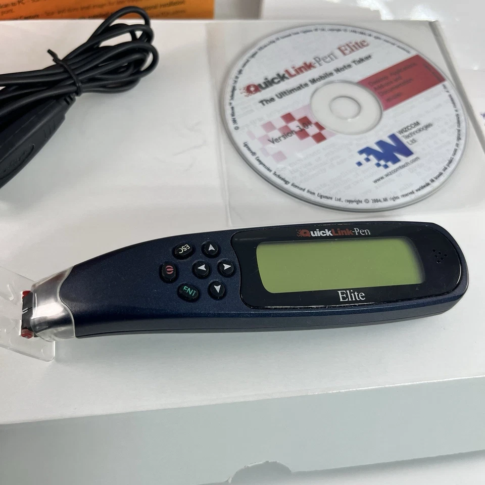 QuickLink Pen Elite Scanner – Handheld Text Capture w/ USB & Software (Tested) - Image 2 of 4