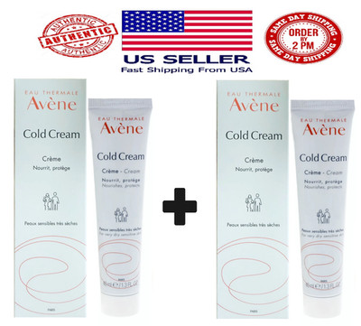 Avene Cold Creme 40ml Nourishes hydrates protects skin  Pack of 2 exp  02-2028