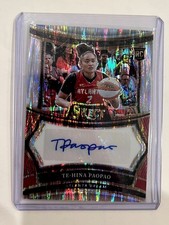 2025 Panini WNBA Select: Te-Hina Paopao Silver Flash Rookie Auto -Dream #SG-THP