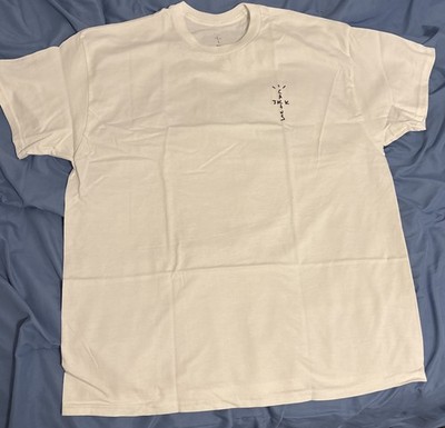 Travis Scott Cactus Jack White T Shirt- Mens XL- Extra Large- Brand New