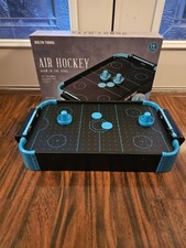 Bklyn Yards Electronic Neon Air Hockey Set, Glow In Dark, New In Box