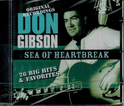 DON GIBSON - 26 BIG HITS & FAVORITES - SEA OF HEARTBREAK - BRAND NEW SEALED CD