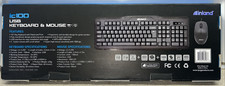 Inland IC100 USB Wired Keyboard and Mouse Set. New. Free Shipping