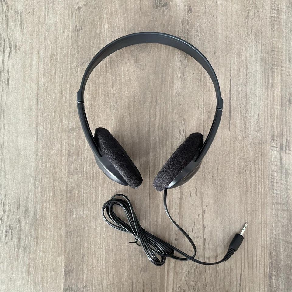 Fones de ouvido Sony MDR-201 Walkman Discman fones de ouvido pretos SOM TESTADO ÓTIMO! - Imagem 4 de 4