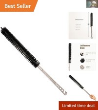 Effortless Cleaning with 25-Inch Flexible Coil Brush for Radiators & Baseboards