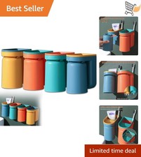Wall Mounted Toothbrush Holder with Cup 2-in-1 Bathroom Organizer Set
